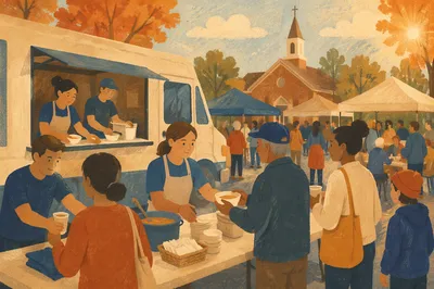 Church Food Truck Outreach Festival Gathering