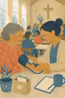 Church Health Screening Blood Pressure Care