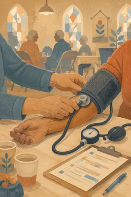 Church Health Screening Blood Pressure Check