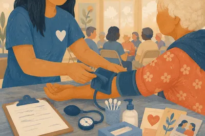 Church Health Screening Blood Pressure Care