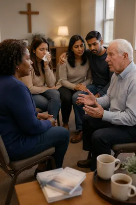 Church Support Group in Quiet Circle