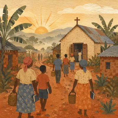 Dawn Worship at Rural Village Church