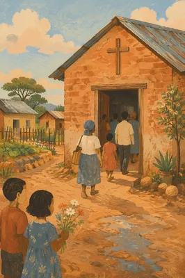 Humble Village Church at Morning Welcome