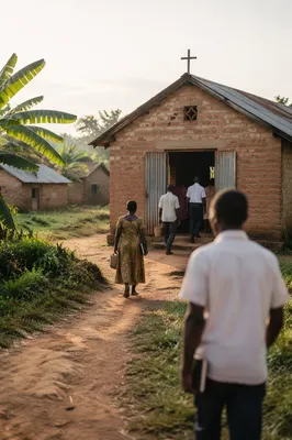 Hopeful Sunday at a Village Church