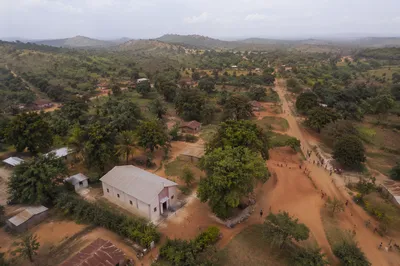 Rural Village Church in Developing Country