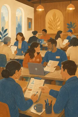 Church Community Job Fair Resume Support