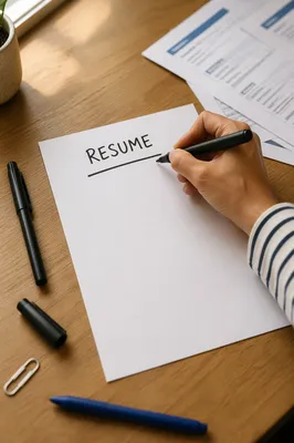 Church Job Fair Resume Help Table