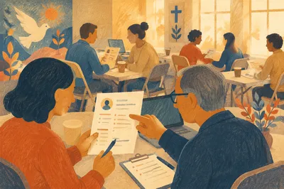Church Resume Help at Community Job Fair