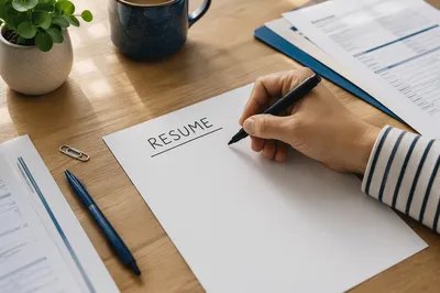 Church Job Fair Resume Help Table