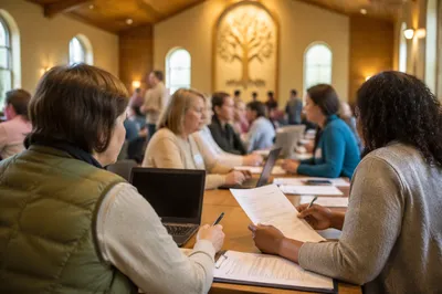 Church Community Job Fair Resume Support