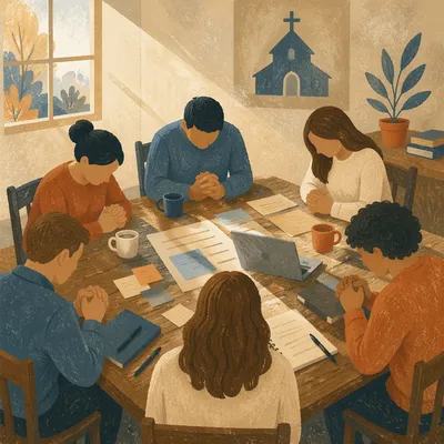 Church Launch Team Prayer Planning Meeting