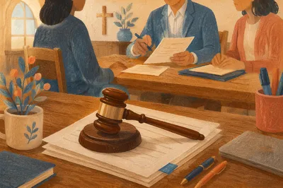 Church Legal Aid Clinic With Volunteer Lawyers