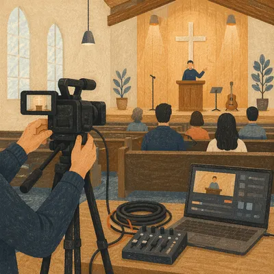 Church Live Streaming Camera Setup Service