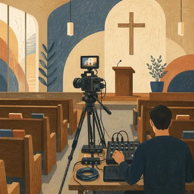 Church Live Streaming Camera Setup Service