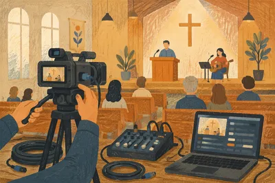 Church Live Streaming Camera Setup Service