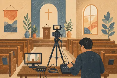 Church Live Streaming Camera Setup Service