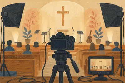Church Live Streaming Camera Setup Worship Service