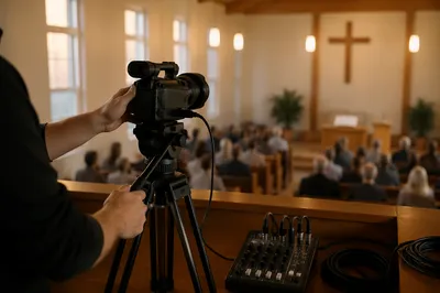 Church Live Streaming Camera Service Setup