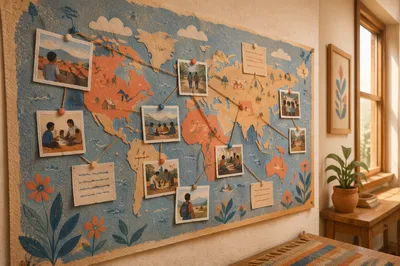 Church Mission Board Photo Update Display