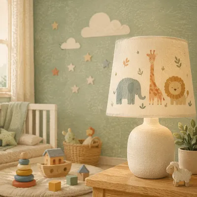 Calm Church Nursery with Colorful Toys