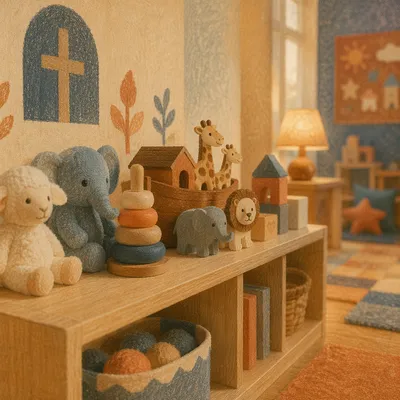 Soft Light Church Nursery Toys
