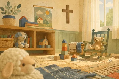 Soft Light Church Nursery Toys