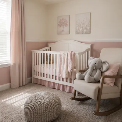 Peaceful Church Nursery With Soft Toys