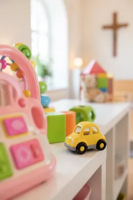Soft Morning Light Church Nursery Toys
