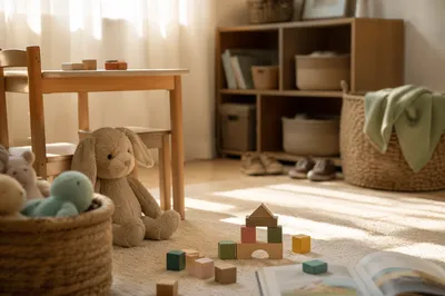 Quiet Church Nursery with Soft Toys