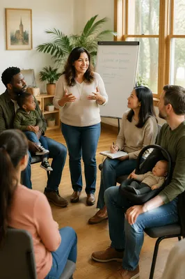 Parents Workshop in Bright Community Room