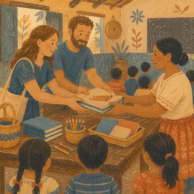 Church Partnership Supporting a Rural School