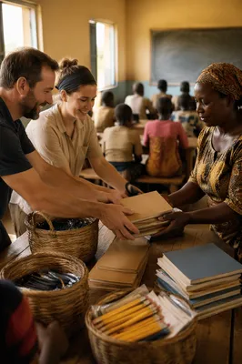 Church Partnership Supporting a Rural School