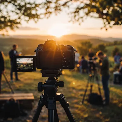 Church Photography Team at Sunset Gathering