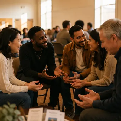 Joyful First Service Small Group Gathering