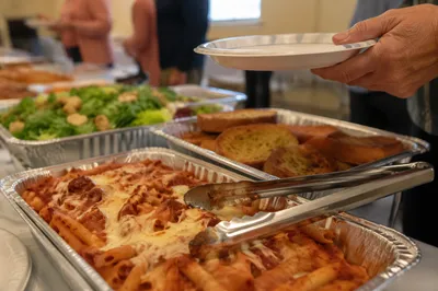 Church Potluck Buffet Fellowship Dinner