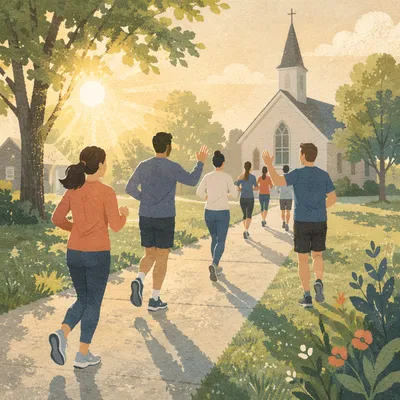 Church Running Group at Sunrise Fellowship