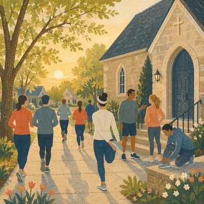 Church Running Group at Sunrise Fellowship