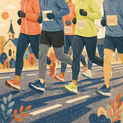 Church Running Fellowship Morning Jog