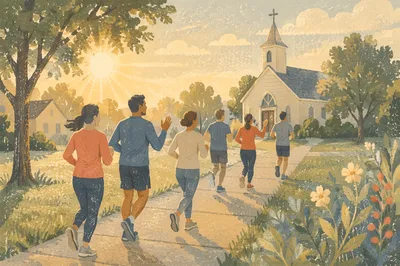 Church Running Group at Sunrise Fellowship