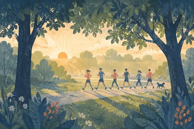 Church Running Fellowship at Sunrise Park