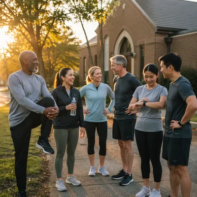 Church Running Group at Sunrise Fellowship