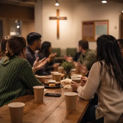 Warm Church Singles Fellowship Evening Gathering