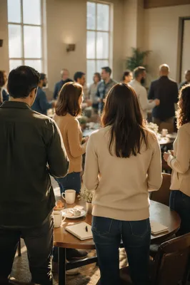 Welcoming Church Singles Fellowship Hall Gathering