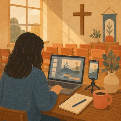 Church Social Media Content Creation Workspace