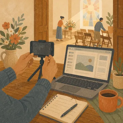 Church Social Media Content Creation Workspace