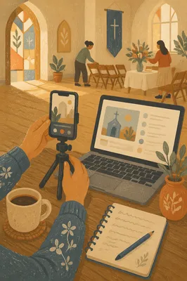 Church Social Media Content Planning Workspace
