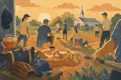 Golden Hour Church Softball Fellowship Field