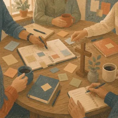 Warm Church Staff Planning Meeting