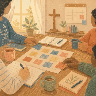 Church Staff Planning Meeting with Morning Light