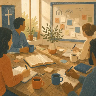 Sunlit Church Staff Planning Meeting